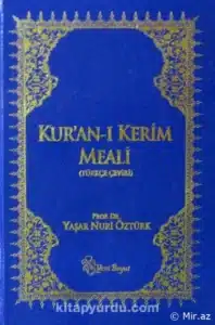 Yaşar Nuri Öztürk «Kur'an Meali» pdf indir