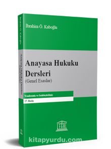 Anayasa Hukuku Dersleri (Genel Esaslar)