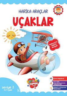 Harika Araçlar – Uçaklar Seviye 2 (3-4 Yaş)