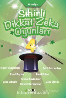 4. Seviye Sihirli Dikkat Zeka Oyunları 4 (İlkokul)