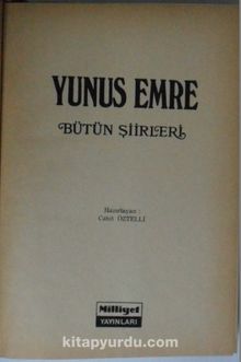 Yunus Emre / Bütün Şiirleri Kod: 8-G-11