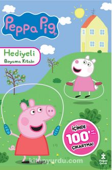 Peppa Pig 100+ Çıkartma Hediyeli Boyama Kitabı