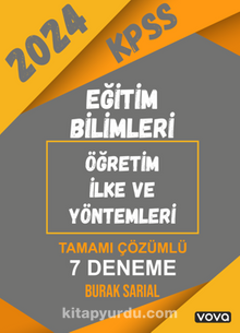 2024 Kpss Eğitim Bilimleri Öğretim İlke ve Yöntemleri Tamamı Çözümlü 7 Deneme