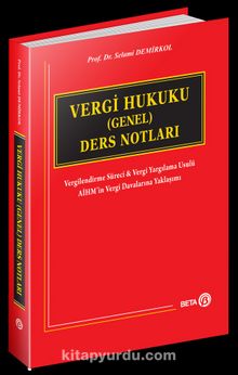 Vergi Hukuku (Genel) Ders Notları