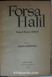 Forsa Halil Kod: 12-B-5