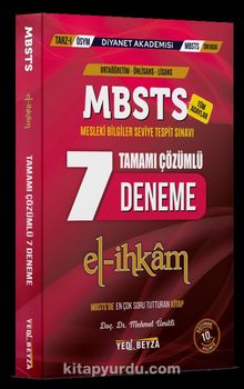 2024 MBSTS El-İhkam Tamamı Çözümlü 7 Deneme