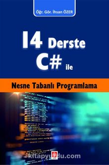 14 Derste C# ile Nesne Tabanlı Programlama