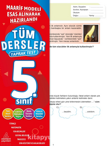 Tüm Dersler Yaprak Test 5. Sınıf